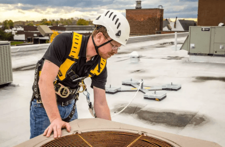 What to Inspect Around Roof Anchors and Safety Tie-Off Points